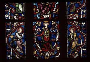 ジェシーの木を描いた窓、c.1210-45